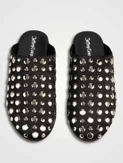 Gunter Studded Leather Mules