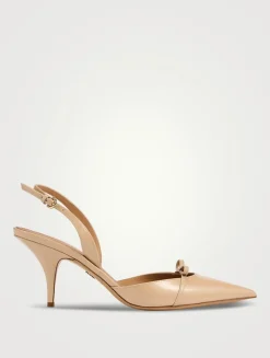 Gylla Patent Leather Slingback Pumps