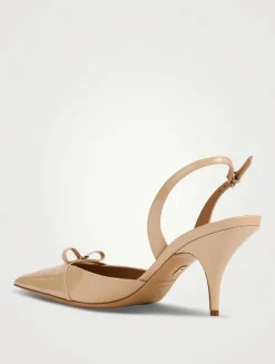 Gylla Patent Leather Slingback Pumps