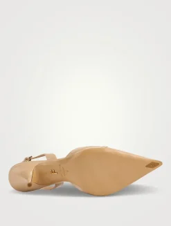 Gylla Patent Leather Slingback Pumps