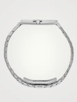 25H Stainless Steel Five-Links Bracelet Watch