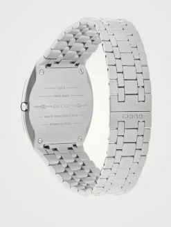 25H Stainless Steel Five-Links Bracelet Watch
