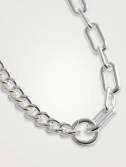 Half And Half Charm Necklace