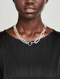 Half And Half Charm Necklace