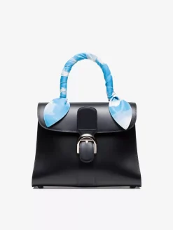 Handle Ribbon Lambskin Clouds