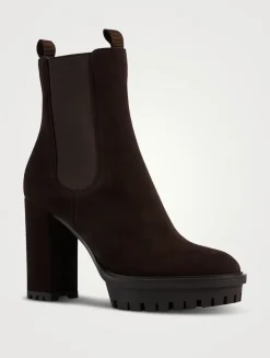 Harlem Suede Ankle Boots