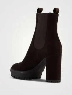 Harlem Suede Ankle Boots