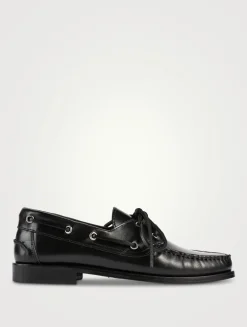 Harris Leather Boat Shoes