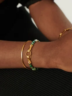 Harris Reed In Good Hands Beaded Gemstone Bracelet