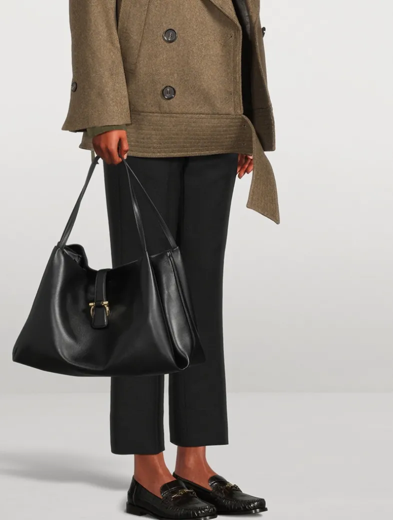 Harry Croc-Embossed Leather Loafers