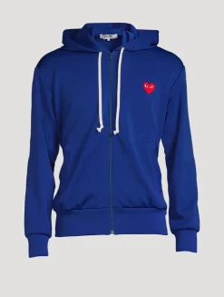 Heart Zip-Up Hoodie