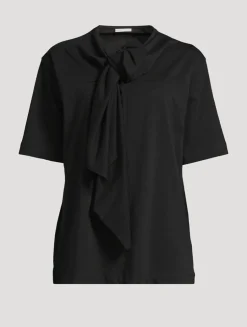 Hebitta Tie-Neck T-Shirt