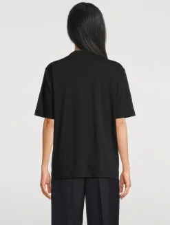 Hebitta Tie-Neck T-Shirt