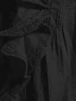 Henri Eyelet Voile Blouse