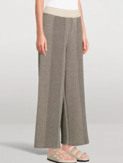 Herringbone Knit Pants