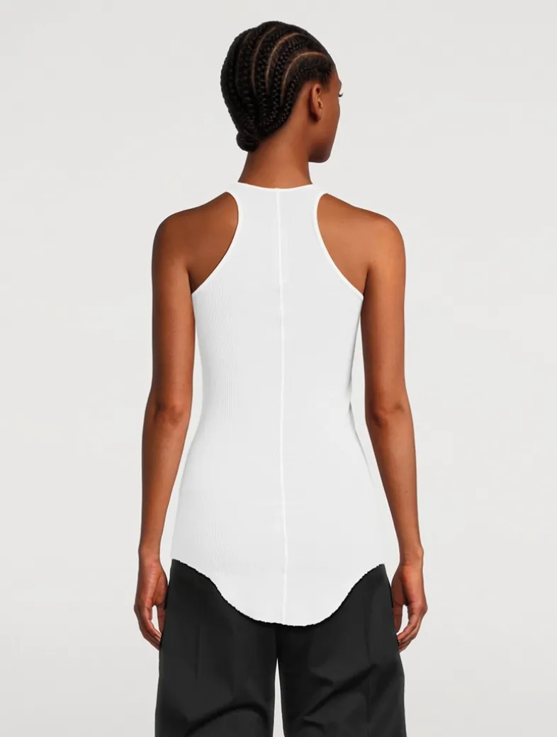 Hollywood Basic Rib Tank Top