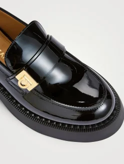 Hug Patent Leather Loafers