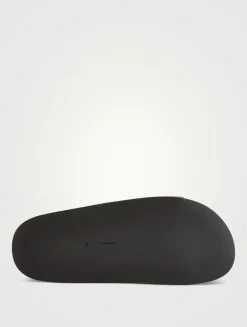 Hugh Suede Slide Sandals