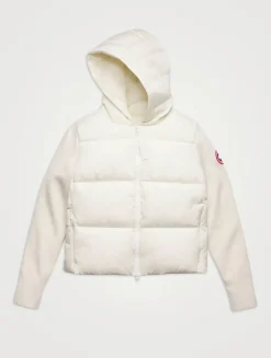 HyBridge® Down And Wool Knit Jacket