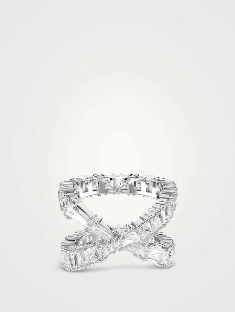 Hyperbola Crystal Crossover Ring