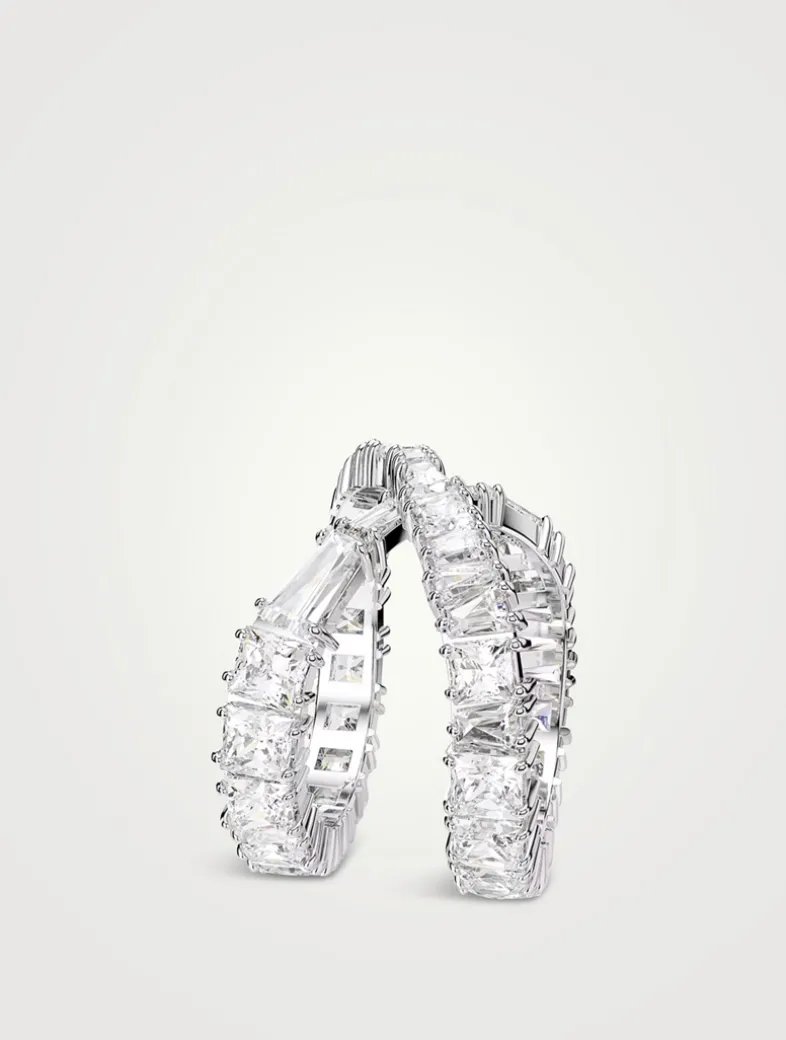 Hyperbola Crystal Crossover Ring