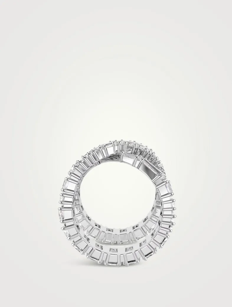 Hyperbola Crystal Crossover Ring