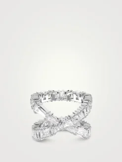 Hyperbola Crystal Crossover Ring