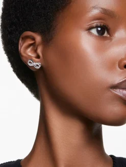 Hyperbola Crystal Stud Earrings