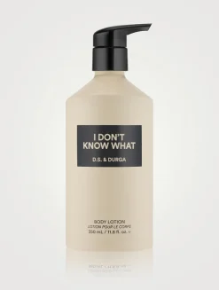I Don't Know What Body Lotion