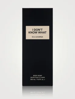 I Don't Know What Body Soap