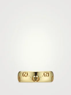 Icon 18K Gold Ring