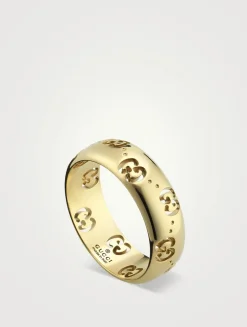 Icon 18K Gold Ring