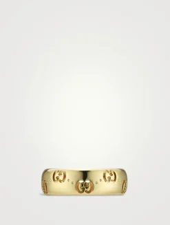 Icon 18K Gold Ring
