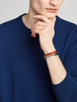 Icon Leather Wrap Bracelet