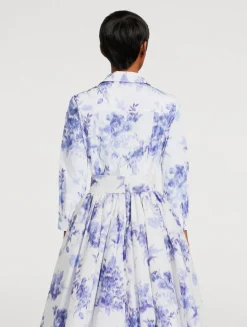 Icon Taffeta Shirt In Floral Print
