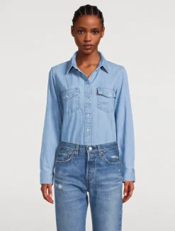 Iconic Western Denim Shirt