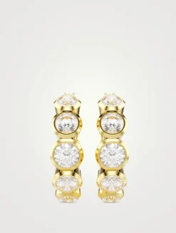 Imber Crystal Hoop Earrings