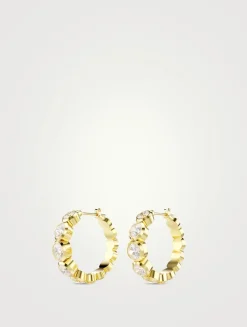 Imber Crystal Hoop Earrings