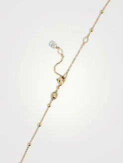 Imber Crystal Lariat Necklace