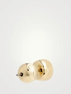 Imber Round Crystal Stud Earrings