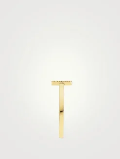 Interlocking G 18K Gold Diamond Ring