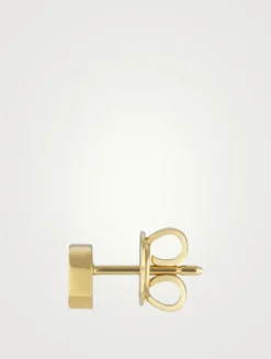 Interlocking G 18K Gold Earrings