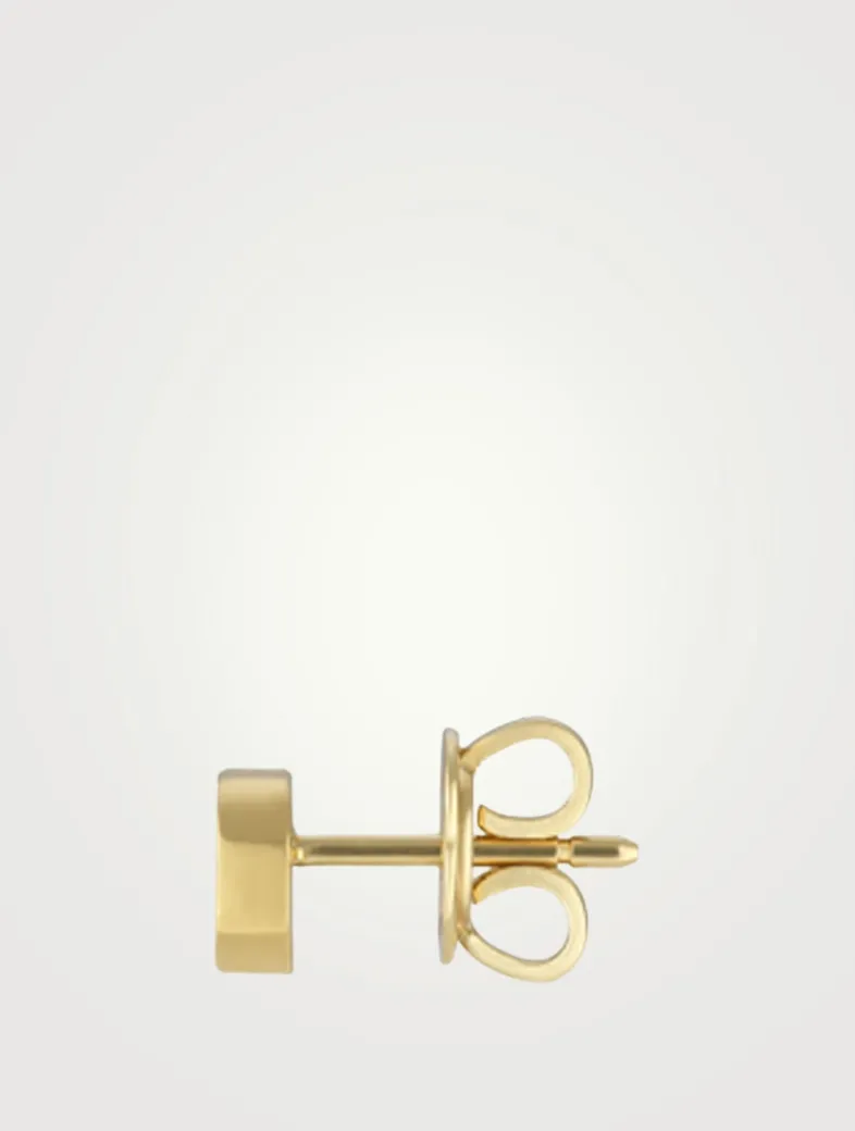 Interlocking G 18K Gold Earrings