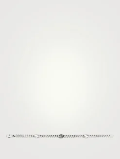 Interlocking G Sterling Silver Bracelet