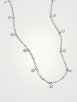 Interstellar Drop Choker Necklace