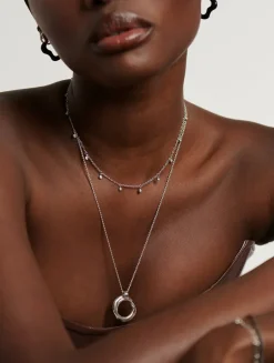 Interstellar Drop Choker Necklace