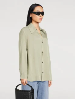 Intrecciato Rectangular Sunglasses