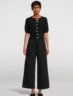 Isla Short-Sleeve Cardigan