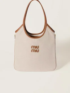 Ivy Canvas And Leather Bag