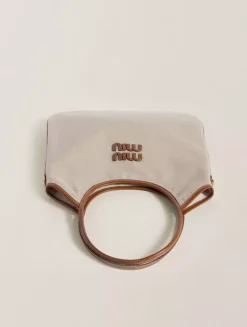 Ivy Canvas And Leather Bag